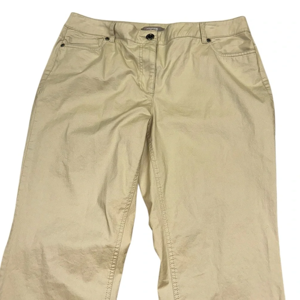Chico's Khaki  Pants 2.5‎